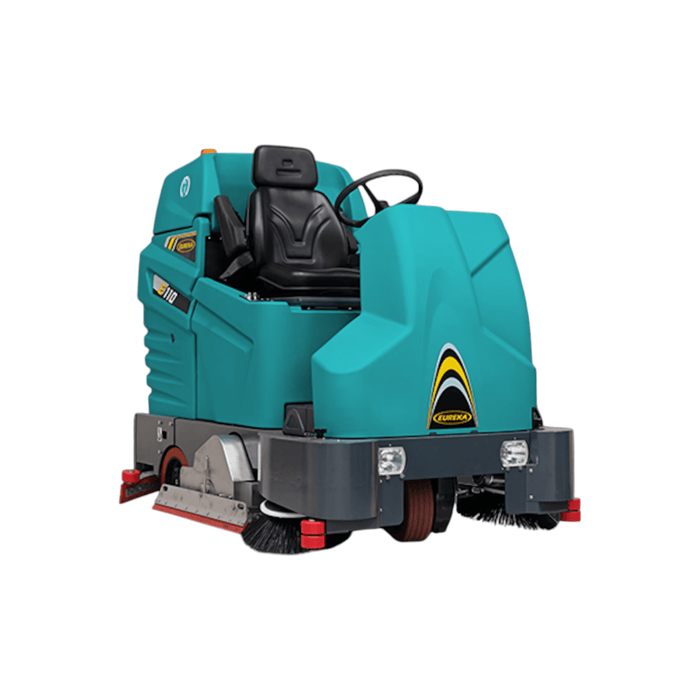 Eureka E110 - R ECO Schrobmachine met veeg functie - Heftruckshop