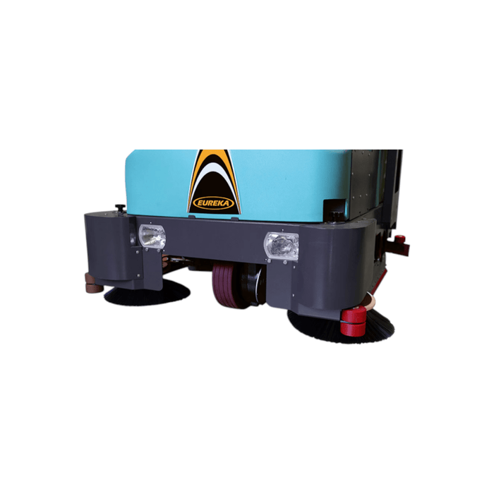 Eureka E110 - R ECO Schrobmachine met veeg functie - Heftruckshop