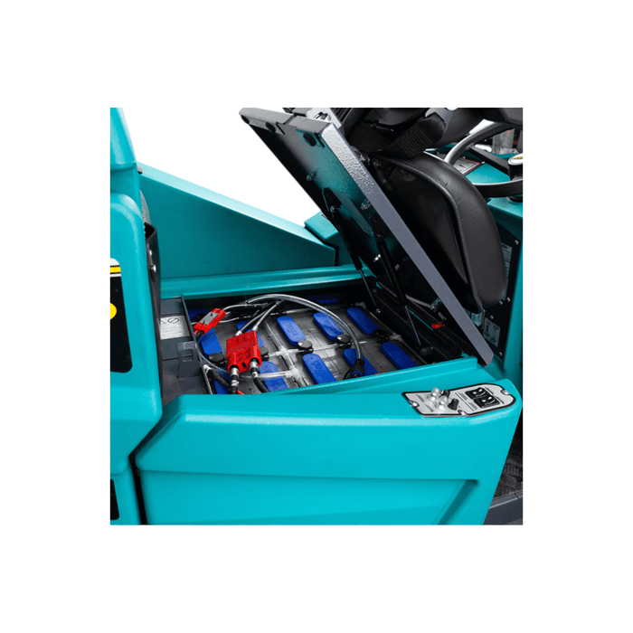 Eureka E110 - R ECO Schrobmachine met veeg functie - Heftruckshop