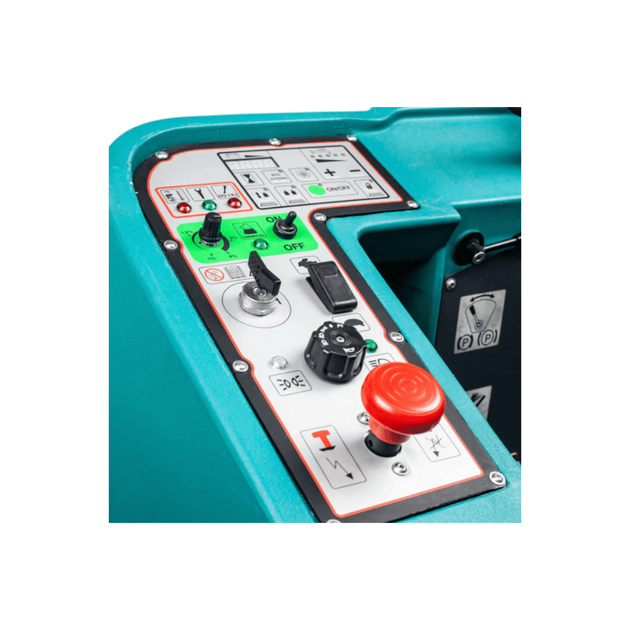 Eureka E110 - R ECO Schrobmachine met veeg functie - Heftruckshop