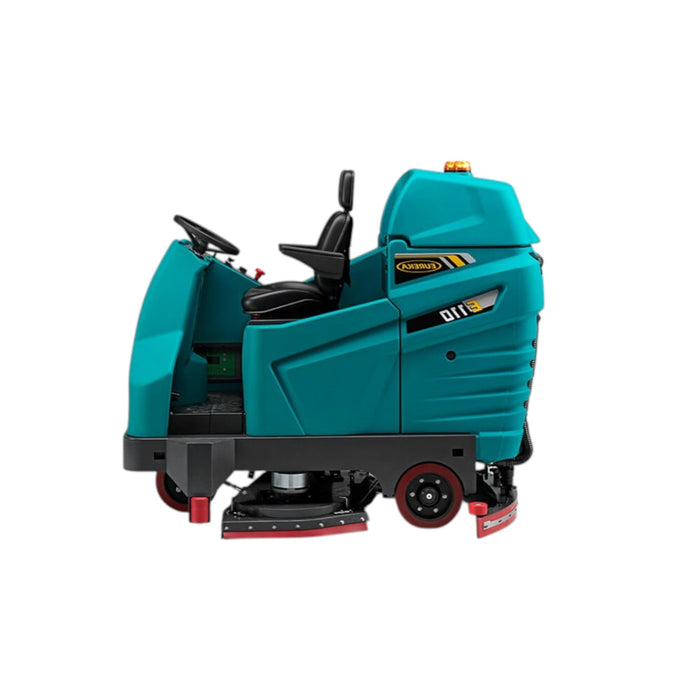 Eureka E110 - R ECO Schrobmachine met veeg functie - Heftruckshop