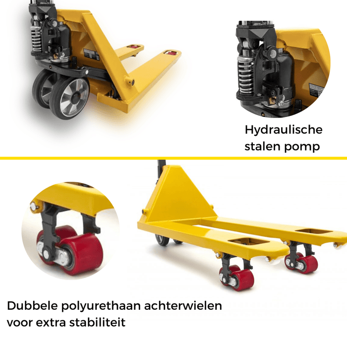 Heftruckshop Basic Palletwagen - 2500KG - Heftruckshop